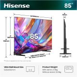 TELEVIZOR HISENSE 85E7S QLED