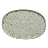 SERVIRNI KROŽNIK DECORIS TERAKOTA DECORIS 29 X 18 CM IVORY