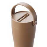 TERMO STEKLENICA, POSODA EQUA CARRY CUP TOFFEE 600 ML