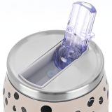TERMO STEKLENICA, POSODA ESTIA 500 ML LEOPARD TAUPE Z NASTAVKOM ZA PITJE