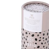 TERMO STEKLENICA, POSODA ESTIA 500 ML LEOPARD TAUPE Z NASTAVKOM ZA PITJE