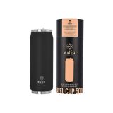TERMO STEKLENICA, POSODA ESTIA 500 ML MIDNIGHT BLACK Z NASTAVKOM ZA PITJE