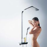 PIPA ZA TUŠ KAD HANSGROHE RAINDANCE SELECT 360 BELA/KROM