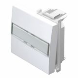 TIPKA MODUL BELA, Z NAPISNO PLOŠČICO 2M