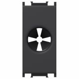 TIPKA MODUL ČRNA, UVODNICA ZA KABEL 1M