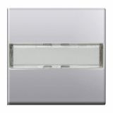 TIPKA MODUL SREBR, Z NAPISNO PLOŠČICO 2M