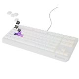TIPKOVNICA GENESIS THOR 230 TKL GAMING ŽIČNA BELA