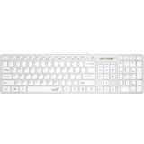 TIPKOVNICA GENIUS SLIMSTAR 126 USB BELA