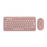 TIPKOVNICA LOGITECH PEBBLE COMBO, ROZA