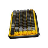TIPKOVNICA LOGITECH POP KEYS, RUMENA