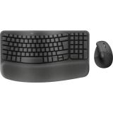 TIPKOVNICA LOGITECH Z MIŠKO DESKTOP WAVE KEYS AND LIFT C