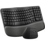 TIPKOVNICA LOGITECH Z MIŠKO DESKTOP WAVE KEYS AND LIFT C