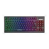TIPKOVNICA MARVO KW516 TIPKOVNICA & MIŠKA BREZŽIČNA RGB TKL
