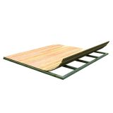 TLA ZA LESENO HIŠKO KARIBU 3.60M X 2.40M