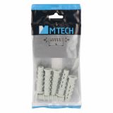 ZIDNI VLOŽEK MTECH TML 10X50 VL.ZA POROBETON ZAV=6 KOS ZA VIJAK 6X50