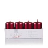 TOP SVEČA MULLER 40/70 MM ADVENTNA TEMNO RDEČA, LAKIRANA 4/1