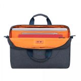 TORBA/NAHRBTNIK RIVACASE ZA PRENOSNIK TEMNO SIVA 15,6"