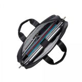 TORBA RIVACASE ZA PRENOSNIK ČRNA USNJE