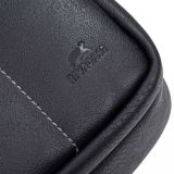 TORBA RIVACASE ZA PRENOSNIK ČRNA USNJE