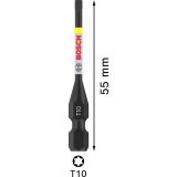 TORX NASTAVEK BOSCH PRO T10, 55 MM, 2 KOSA