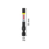 TORX NASTAVEK BOSCH PROFESSIONAL PRO TORX IMPACT, T40 55 MM, ZAV=2KOS