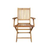 LESENI STOL MQ TOSCANA ZLOŽLJIV POZICIJSKI, AKACIJA