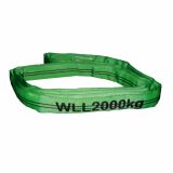 TOVORNI TRAK CONMETALL OKROGLA ZANKA 4M 2000 KG, ZELENA