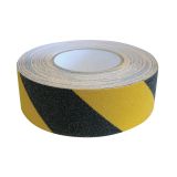 TRAK DÖRNER + HELMER PROTIZDRSNI TRAK PVC 50 MM X 18 M, SAMOLEPILNI RUMEN/ČRN