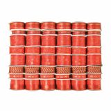 OKRASEK ZA JELKO R+W TRAK RDEČE BARVE SORT. DEKO. 15-40 MM, 2-3.5 M