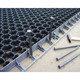 PRIBOR ZA ODVODNJAVANJE ACO TRAVNA REŠETKA ŽEBELJ ZA PRITRDITEV REŠETK