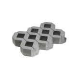 BETONSKI IZDELEK SEMMELROCK TRAVNA REŠETKA 60/40/10 CM SIVA