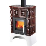 KAMINSKA PEČ HAAS+SOHN TREVISO II 339.15 BISERNO ČRNA/RJAV