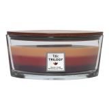 SVEČA V KOZARCU WOODWICK TRILOGY ELIPSE HOLIDAY CHEER