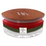 SVEČA V KOZARCU WOODWICK TRILOGY ELIPSE WINTER GARLAND