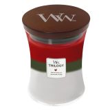 SVEČA V KOZARCU WOODWICK TRILOGY MEDIUM WINTER GARLAND