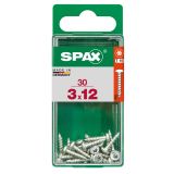 VIJAK CILINDRIČNA GLAVA SPAX TRX 3X12 V ZAVITKU 30 KOS
