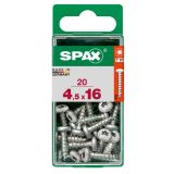 VIJAK CILINDRIČNA GLAVA SPAX TRX 4.5X16 V ZAVITKU 20 KOS