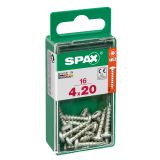 VIJAK CILINDRIČNA GLAVA SPAX TRX 4X20 V ZAVITKU 16 KOS