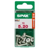 VIJAK CILINDRIČNA GLAVA SPAX TRX 5X20 V ZAVITKU 10 KOS