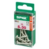 VIJAK CILINDRIČNA GLAVA SPAX TRX 5X30 V ZAVITKU 10 KOS