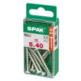 VIJAK CILINDRIČNA GLAVA SPAX TRX 5X40 V ZAVITKU 10 KOS