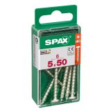 VIJAK CILINDRIČNA GLAVA SPAX TRX 5X50 V ZAVITKU 6 KOS