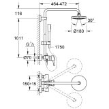 TUŠ SISTEM GROHE EUPHORIA