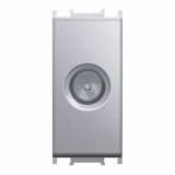 TV / AUDIO VTIČNICA MODUL OSNOVNA TV SREBRNA, 0 DB, 1M, BOK