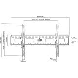 TV NOSILEC NAGIBNI MANHATTAN 94-216CM 75KG