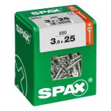 UNIVERZALNI VIJAK SPAX TX 3.5X25 WIROX A2F V ZAVITKU 250 KOS