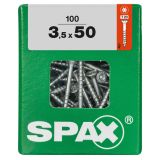 UNIVERZALNI VIJAK SPAX TX 3.5X50 WIROX A2F V ZAVITKU 100KOS