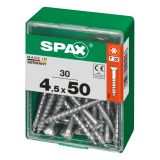 UNIVERZALNI VIJAK SPAX TX 4.5X50 WIROX A2F V ZAVITKU 30 KOS
