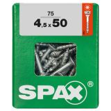 UNIVERZALNI VIJAK SPAX TX 4.5X50 WIROX A2F V ZAVITKU 75KOS
