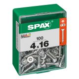 UNIVERZALNI VIJAK SPAX TX 4X16 WIROX A2F V ZAVITKU 100 KOS